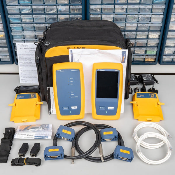 Fluke Versiv 2 DSX2-8000 2Ghz CableAnalyzer Cat8 Cat6a Cable Certifier