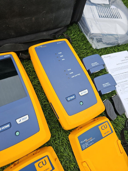 Fluke Networks DSX-5000 Versiv Cat6 Cat6a LAN Cable Certifier Tester