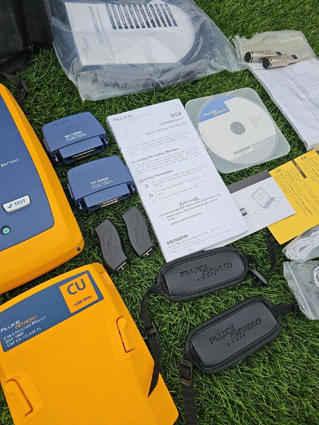 Fluke Networks DSX-5000 Versiv Cat6 Cat6a LAN Cable Certifier Tester