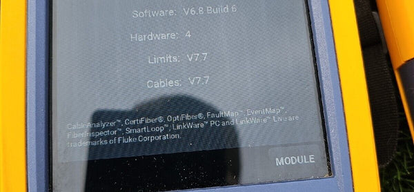 Fluke Networks DSX-5000 Versiv Cat6 Cat6a LAN Cable Certifier Tester