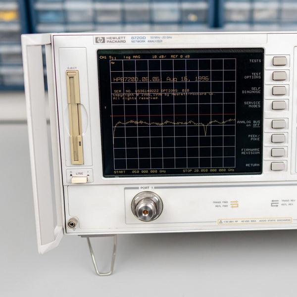 Agilent HP Keysight 8720D 50Mhz-20Ghz Vector Network Analyzer S-Parameter